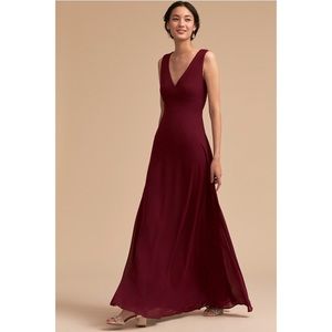 BHLDN Capulet Dress in Wine